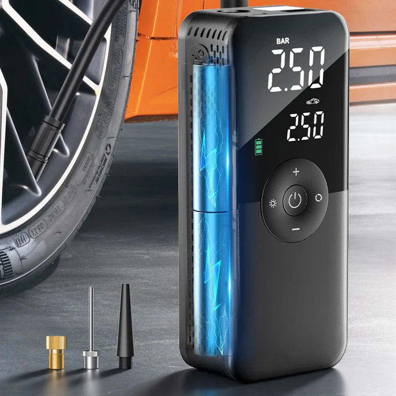 Gonfleur Portable pour Pneus – Compresseur Digital