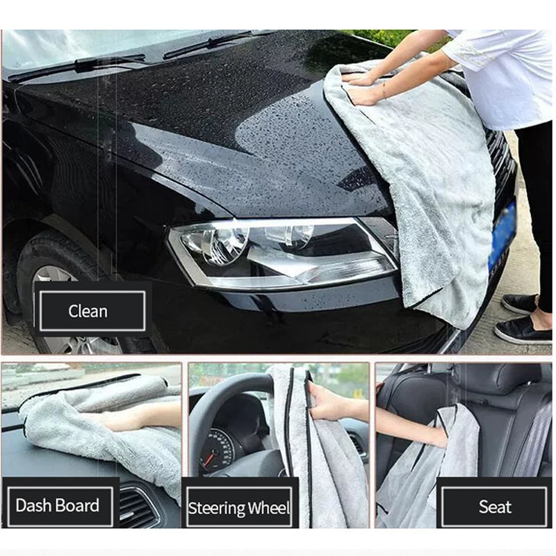 Serviette Microfibre Ultra-Absorbante pour Voiture