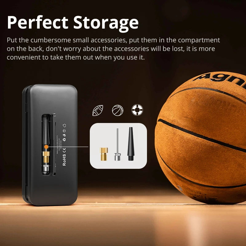 Gonfleur Portable pour Pneus – Compresseur Digital