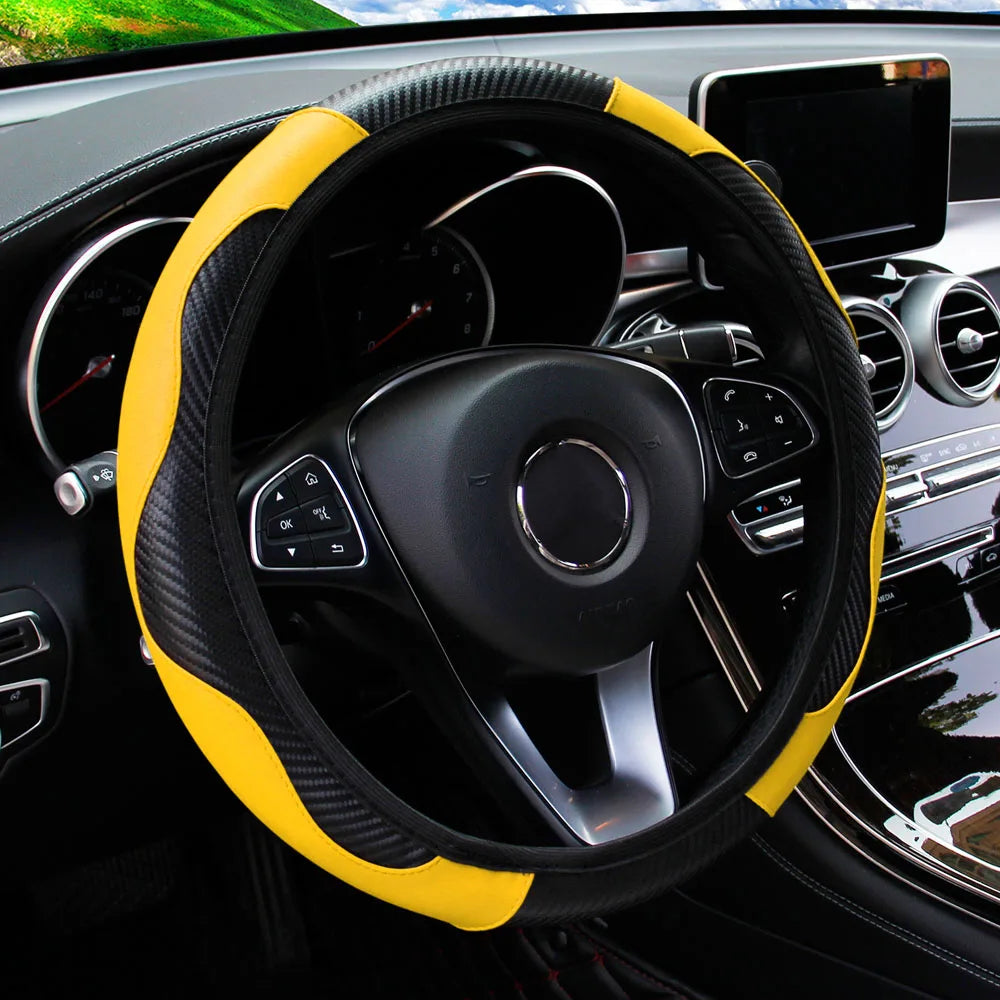 Housse de Volant Effet Carbone