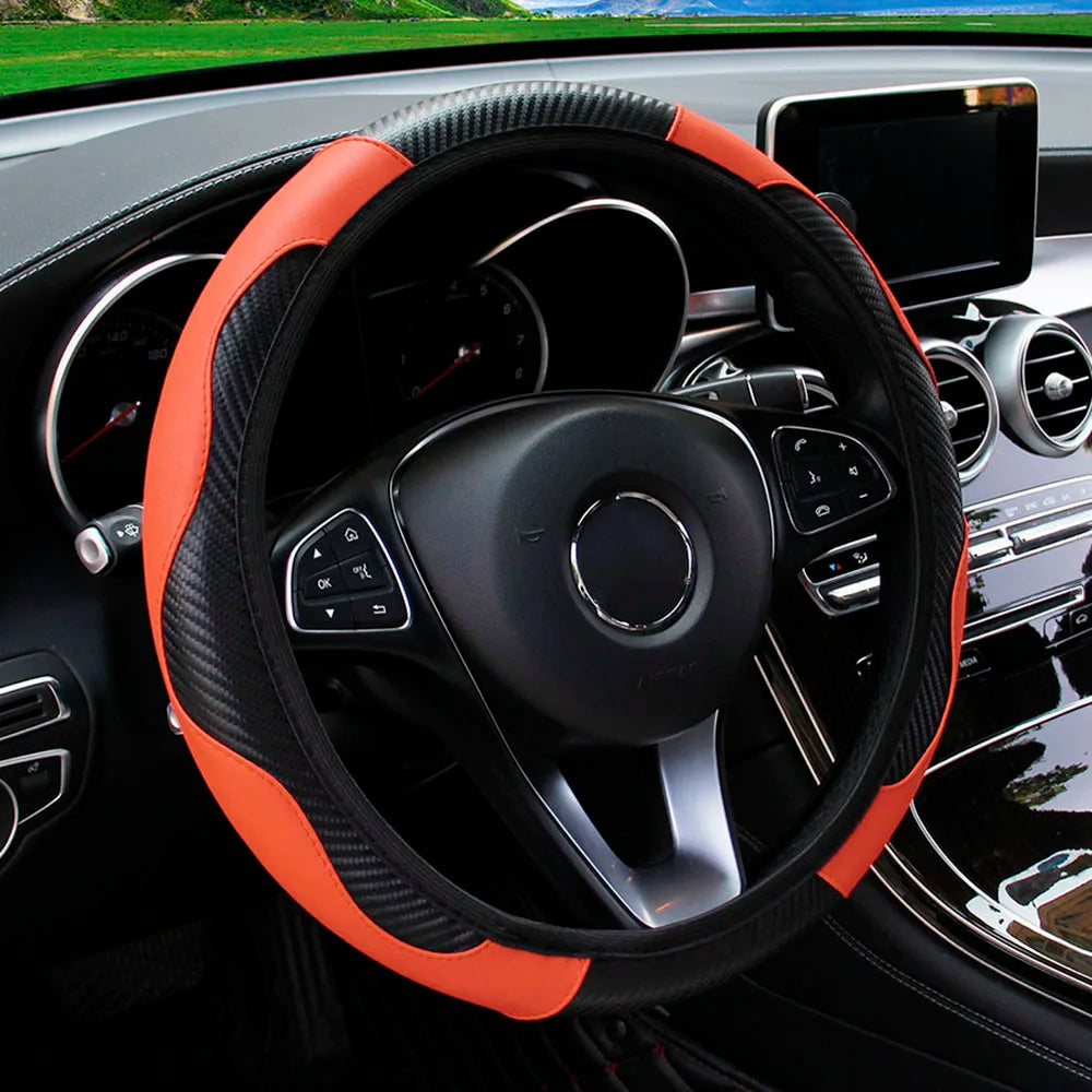 Housse de Volant Effet Carbone