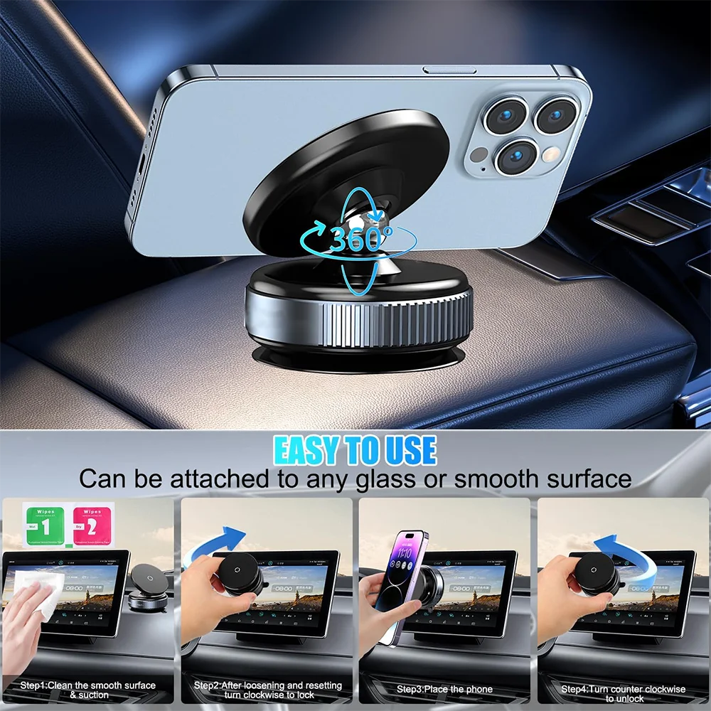 Support Téléphone Magnétique Pliable