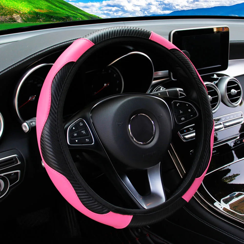 Housse de Volant Effet Carbone