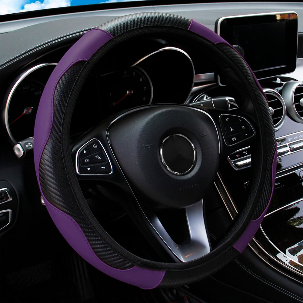 Housse de Volant Effet Carbone