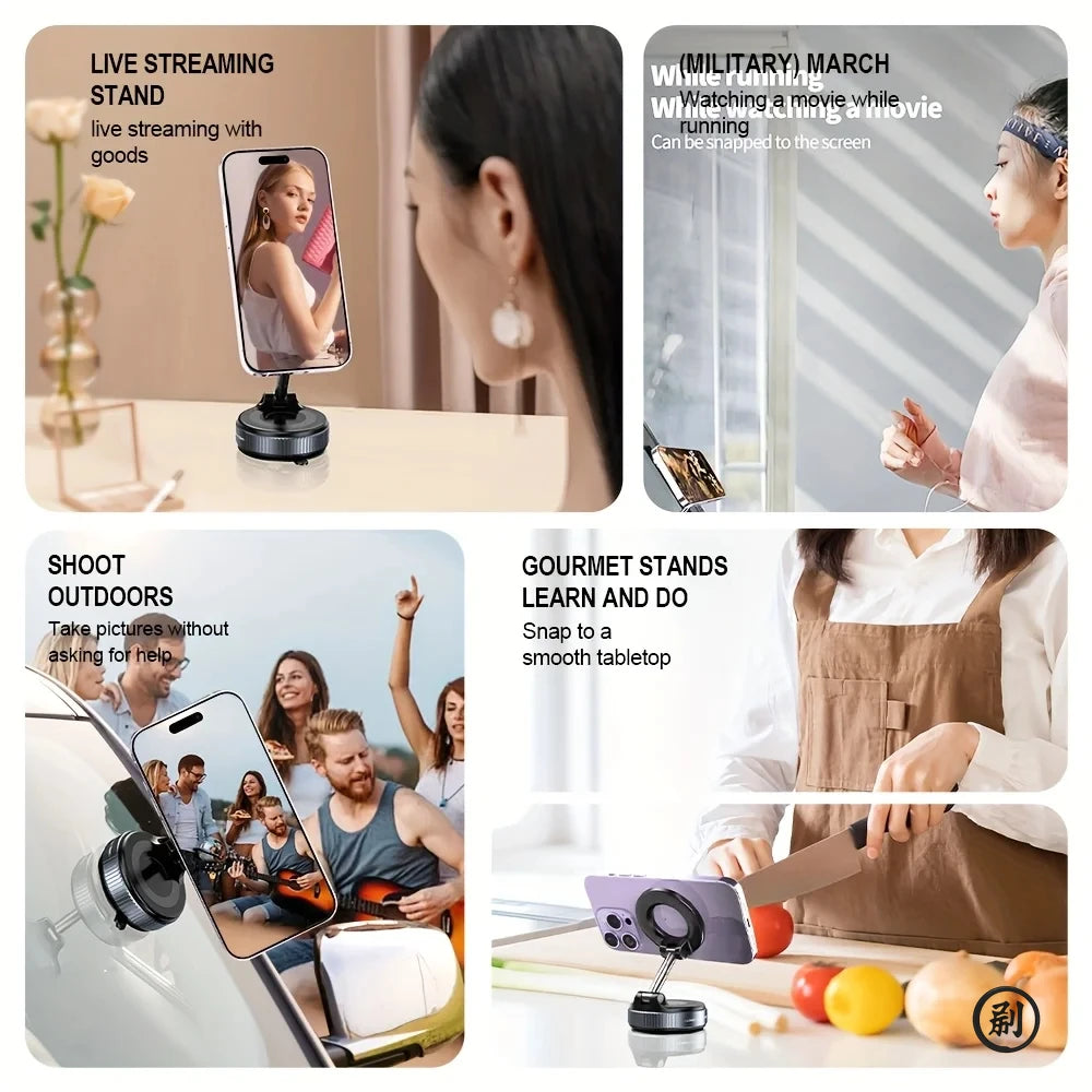 Support Téléphone Magnétique 360°
