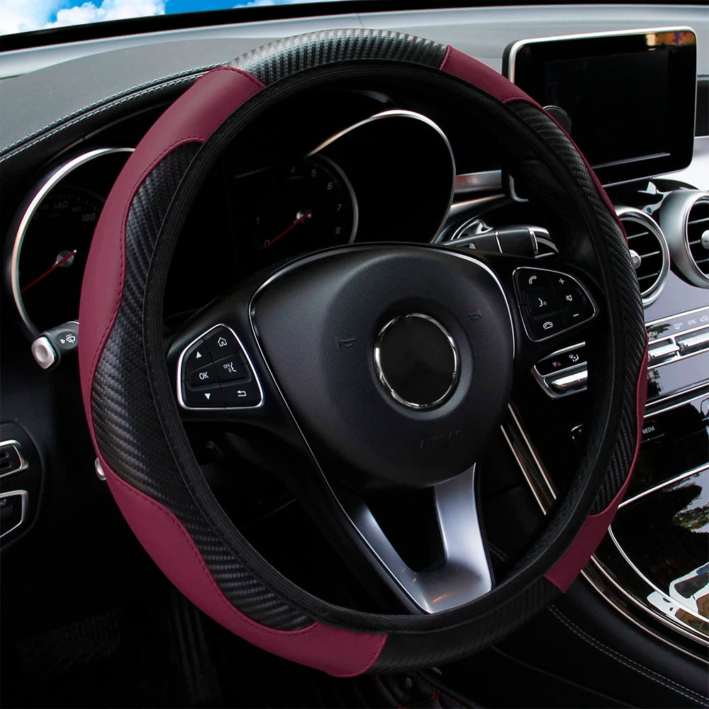 Housse de Volant Effet Carbone