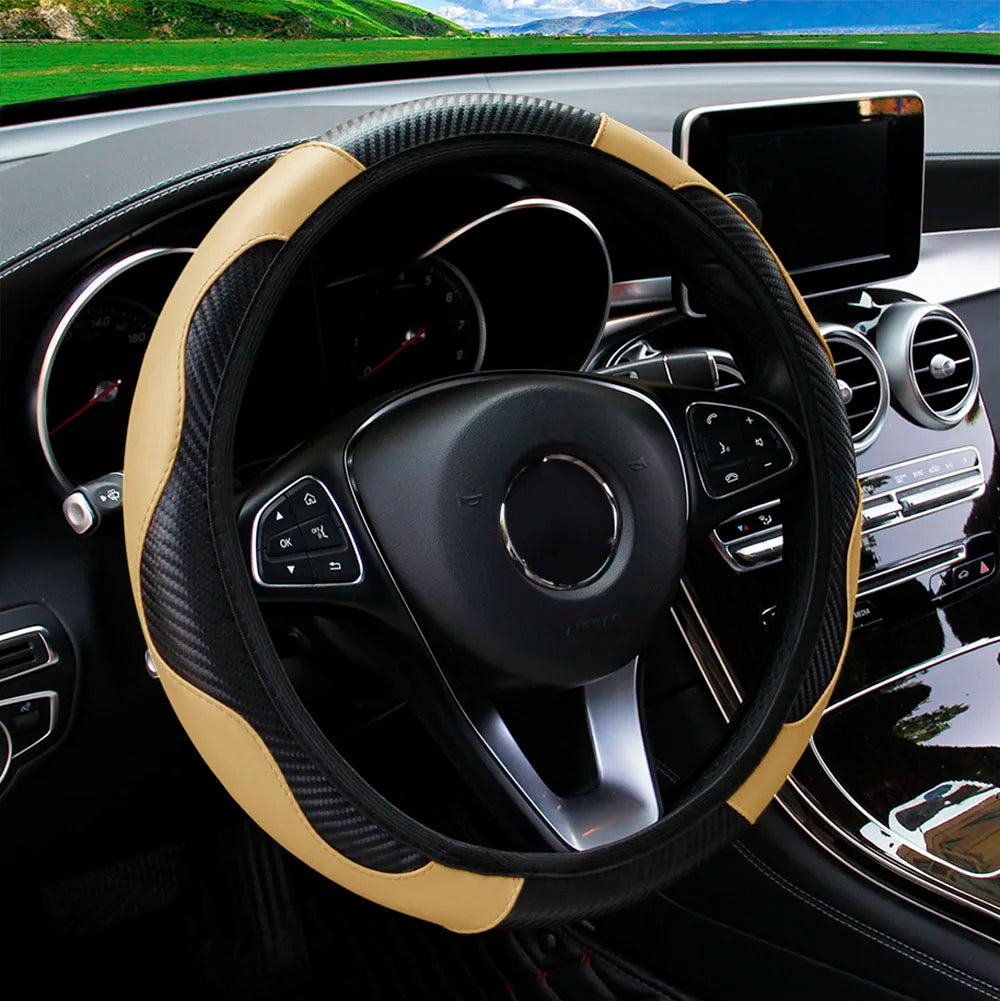Housse de Volant Effet Carbone
