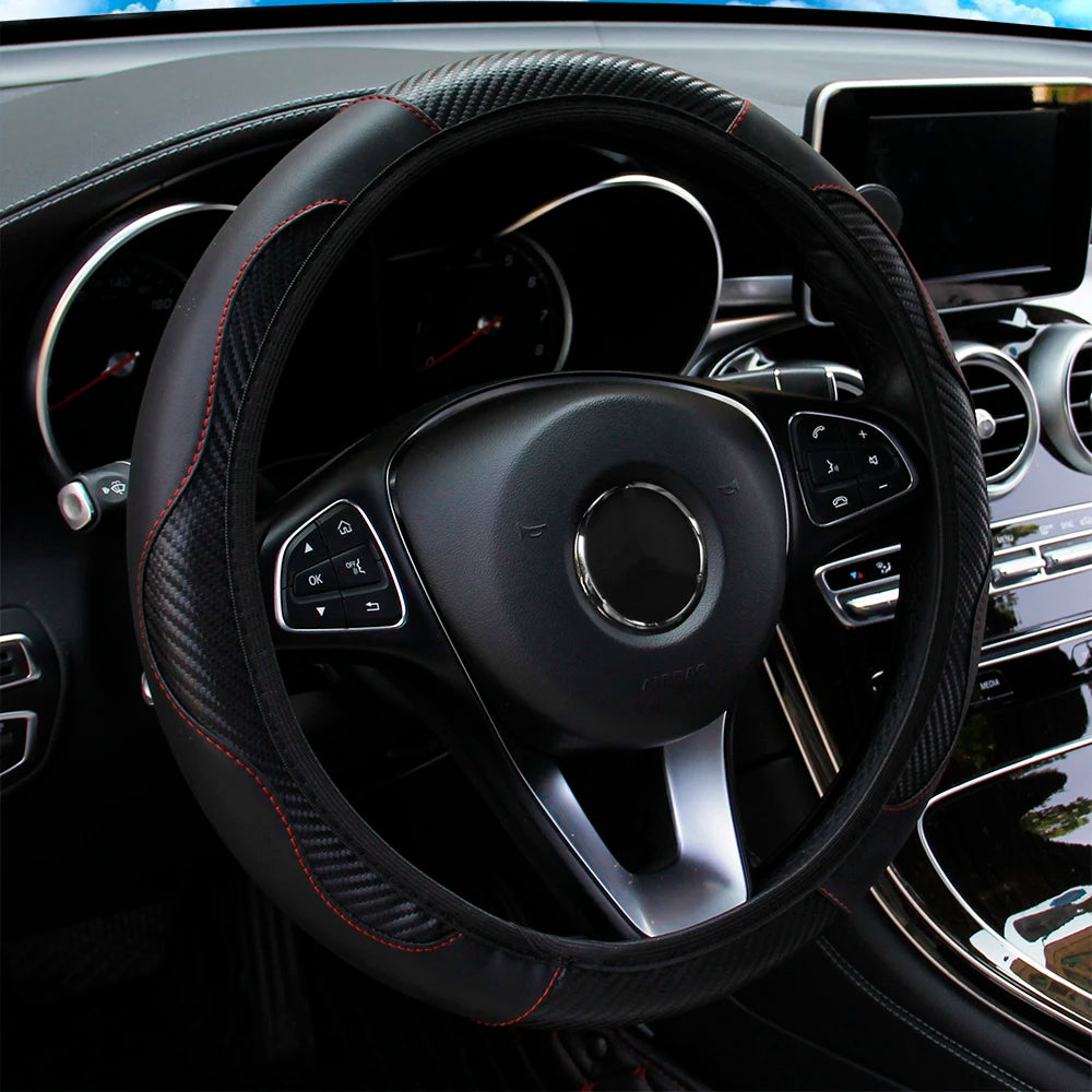 Housse de Volant Effet Carbone