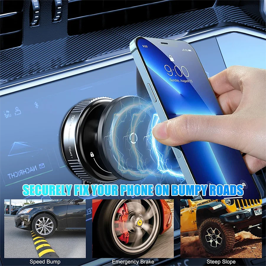 Support Téléphone Magnétique Pliable